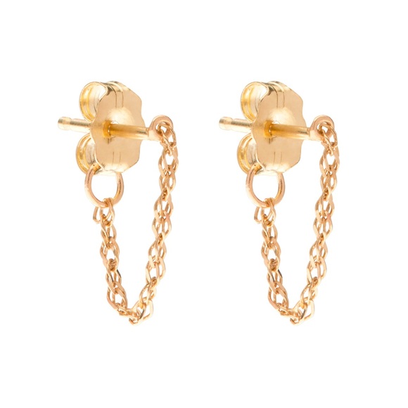 Catbird Jewelry - •• Catbird •• Sweet Nothing Earrings in Gold